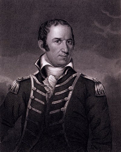 Edward Preble (1761-1807), graviert von Henry Bryan Hall (1808-84) nach einem Original in Fanuelle Hall, Boston von American School