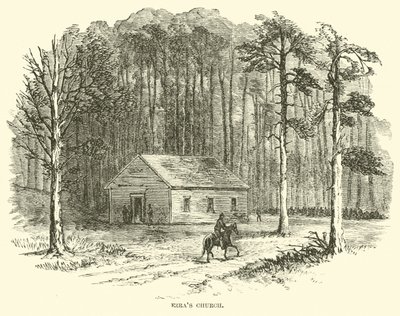 Ezras Kirche, August 1864 von American School
