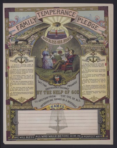 Familienabstinenzversprechen von American School