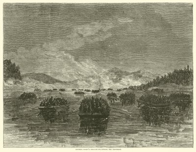 General Hazens Brigade fährt den Tennessee hinunter, Oktober 1863 von American School
