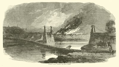 General Logan überquert den Bayou Pierre, Mai 1863 von American School