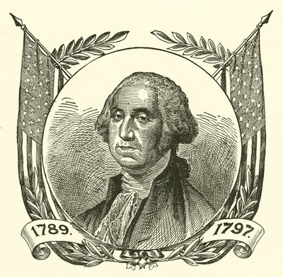 George Washington (Gravur) von American School