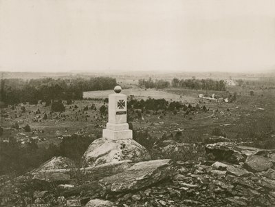 Schlachtfeld von Gettysburg von American School