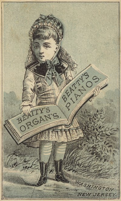 Mädchen mit Buch von American School