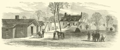 Grants Hauptquartier, City Point, Januar 1865 von American School