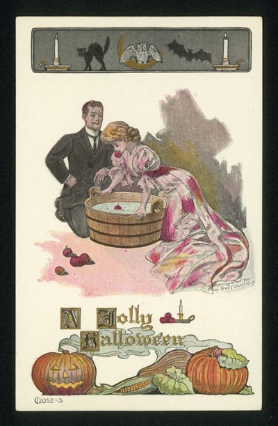 Halloween-Grußkarte von American School