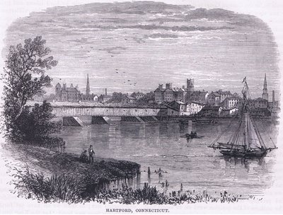 Hartford, Connecticut (1664), Illustration aus Cassell