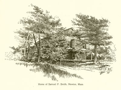 Heim von Samuel F. Smith, Newton, Mass von American School