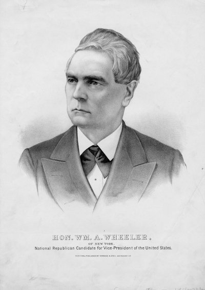 Hon. Wm. A. Wheeler, Nationaler republikanischer Kandidat für den Vizepräsidenten der Vereinigten Staaten von American School