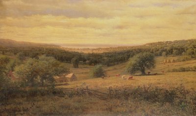 Hudson River Ansicht von American School