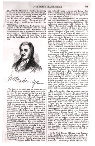 Hugh Henry Brackenridge (1748-1816) aus 
