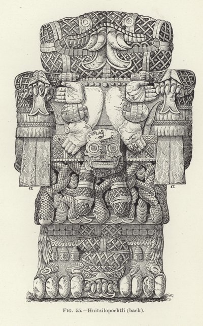 Huitzilopochtli (Rückseite) von American School