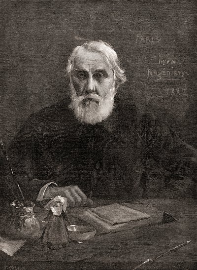 Iwan Sergejewitsch Turgenew, aus 