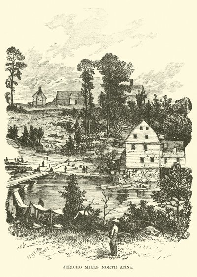 Jericho Mills, North Anna, Mai 1864 von American School