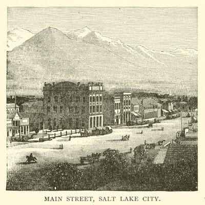 Hauptstraße, Salt Lake City von American School