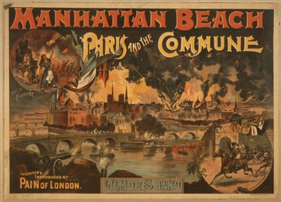 Manhattan Beach: Paris und die Kommune, ca. 1891 von American School
