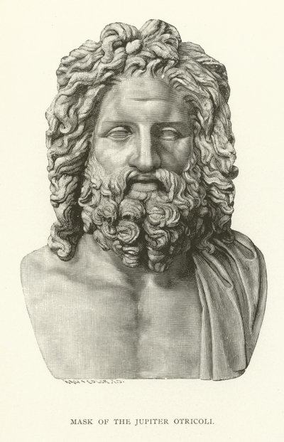 Maske des Jupiter Otricoli von American School