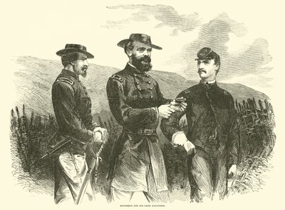 McPherson und seine Chefingenieure, Mai 1863 von American School