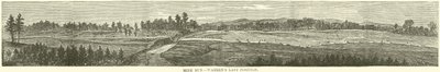Mine Run, Warrens letzte Position, November 1863 von American School