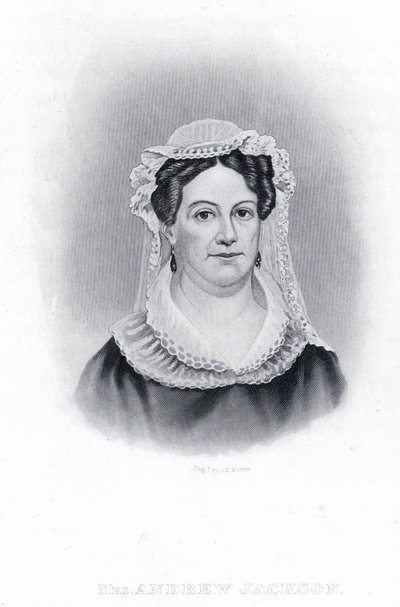 Mrs. Andrew Jackson (Gravur) von American School