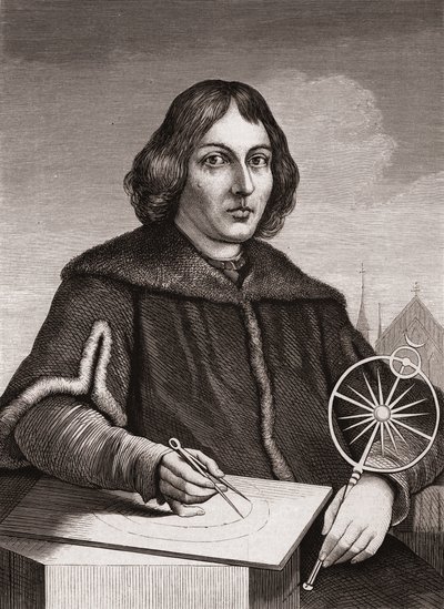 Nikolaus Kopernikus, ca. 1850 (Gravur) von American School