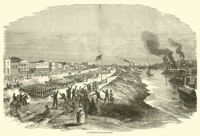 Besetzung von Alexandria, Mai 1863 von American School