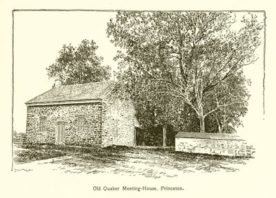 Altes Quäker-Versammlungshaus, Princeton von American School