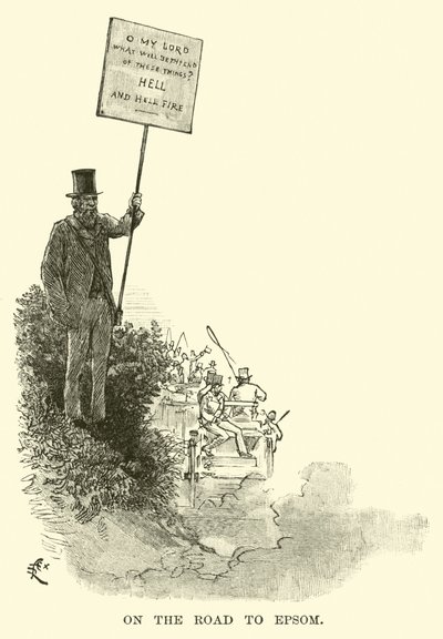 Auf dem Weg nach Epsom von American School