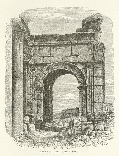 Palmyra, Triumphbogen von American School
