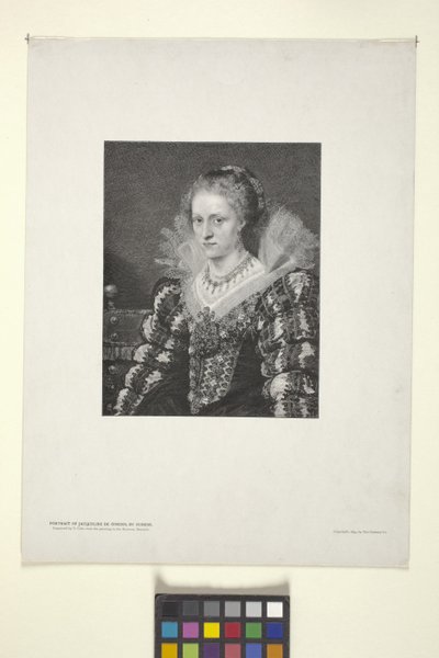Porträt von Jacquelin De Cordes von American School