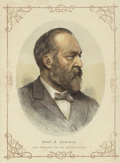 Porträt von James A. Garfield von American School