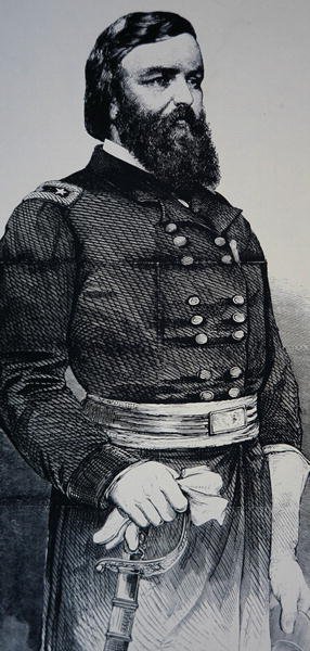 Porträt von Generalmajor John Pope von American School