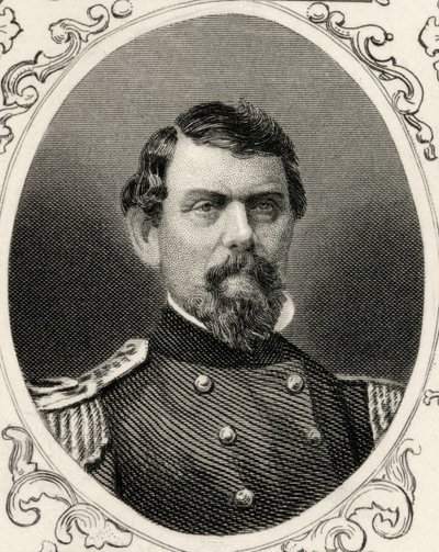 Porträt von William Joseph Hardee (1815-73) von American School