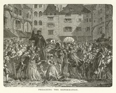 Predigt der Reformation von American School