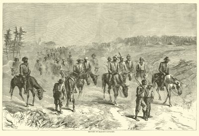 Rückkehr der Kautz-Kavallerie, Juni 1864 von American School