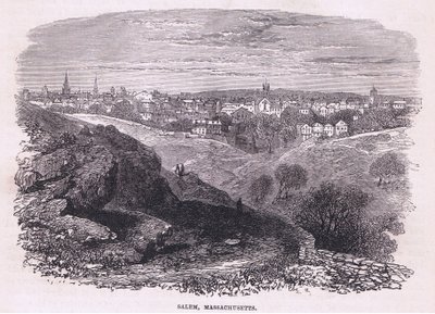 Salem Massachusetts, Illustration aus Cassell