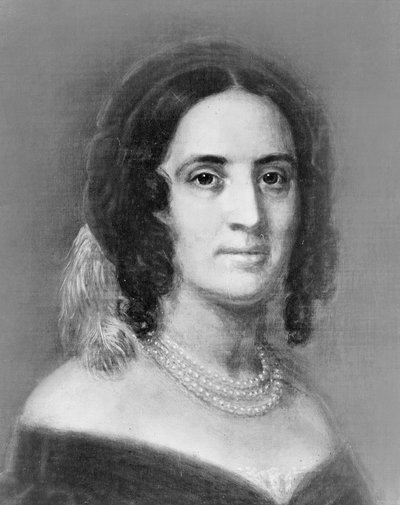 Sara Polk, ca. 1846 von American School