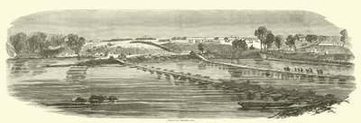 Sedgwicks Brücken verlegt, Mai 1863 von American School