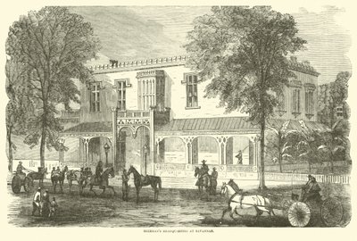 Shermans Hauptquartier in Savannah, Dezember 1864 von American School
