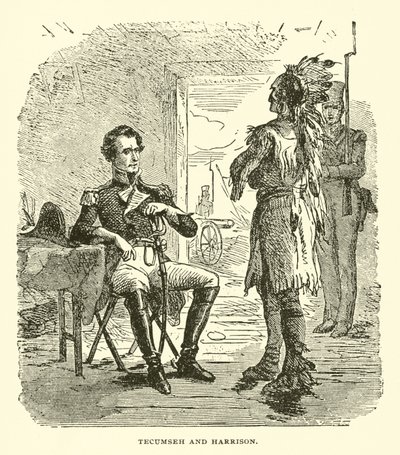 Tecumseh und Harrison von American School