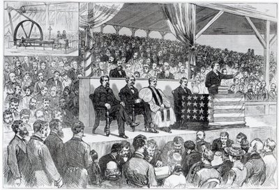 Die Atlanta International Cotton Exposition: Eröffnungsrede von Gouverneur Colquitt, aus 