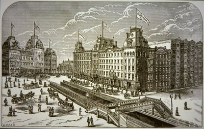 Das Grand Union Hotel, New York City von American School