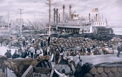 Der Damm von New Orleans von American School