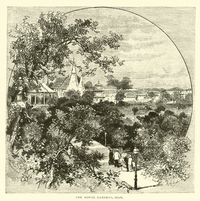 Die königlichen Gärten, Siam von American School