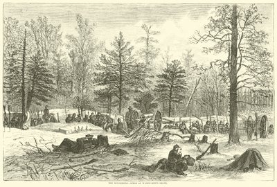 Die Wildnis, Ort von Wadsworths Tod, Mai 1864 von American School