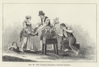 Der betrügerische neapolitanische Kastanienhändler von American School