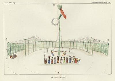 Die Tanzhütte von American School