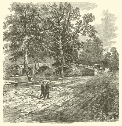 Die Steinbrücke über den Antietam, September 1862 von American School