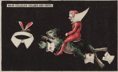 Kröte und Elf im Flug, einem Kragen folgend von American School