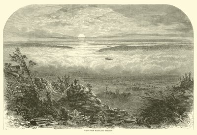 Blick von Maryland Heights, September 1862 von American School